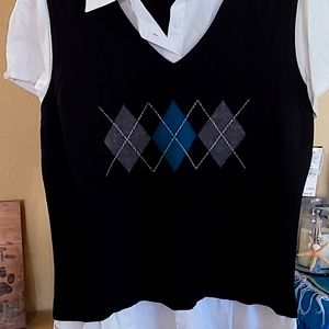 NWT vest and blouse